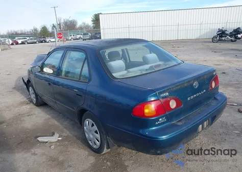 2001 Toyota Corolla Ce from USA, damaged, VIN 2T1BR12E11C499752